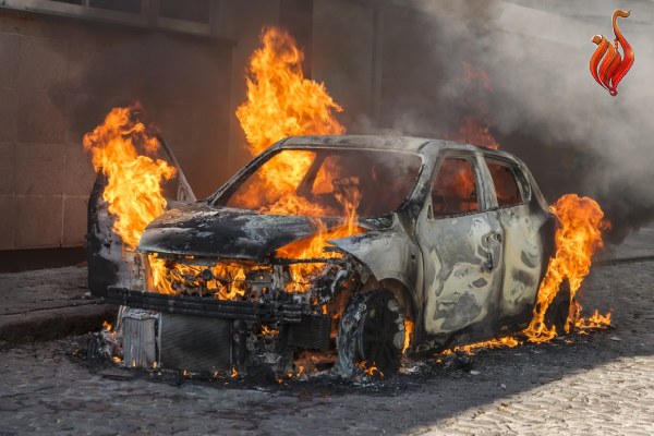 انواع آتش سوزی در خودرو